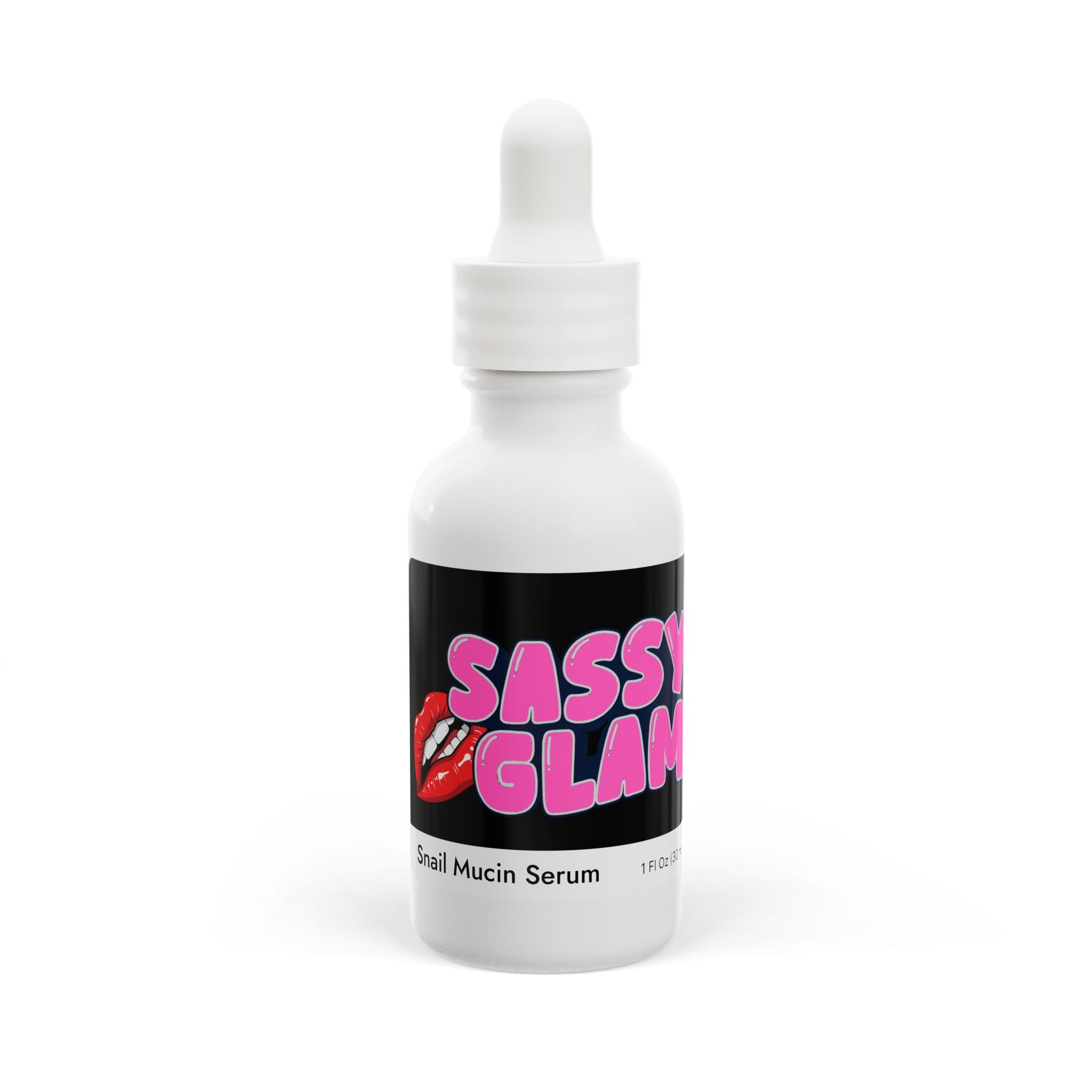 Sassy Glam Snail Mucin Facial Serum, 1oz